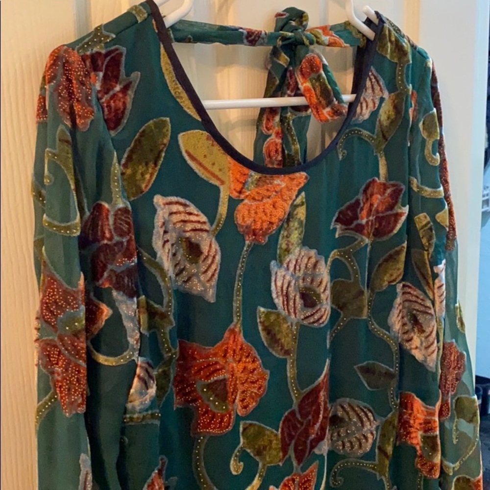 Bohemian Band of Gypsies Floral Dress